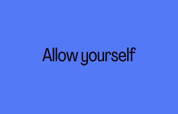 Allow yourself