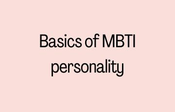 Basics of MBTI personality