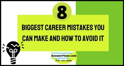 Biggest career mistakes you can make and how to avoid it