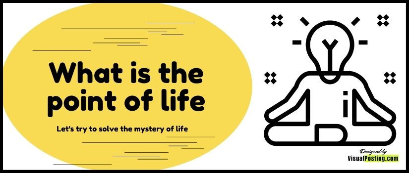 What is the point of life: Let's try to solve the mystery of life