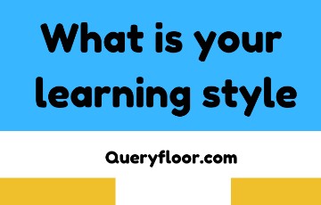 What is your learning style
