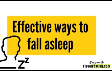 5 effective ways to fall asleep