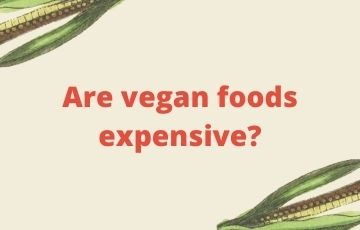 Are vegan foods expensive?