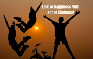 Link of happiness with act of Kindness!