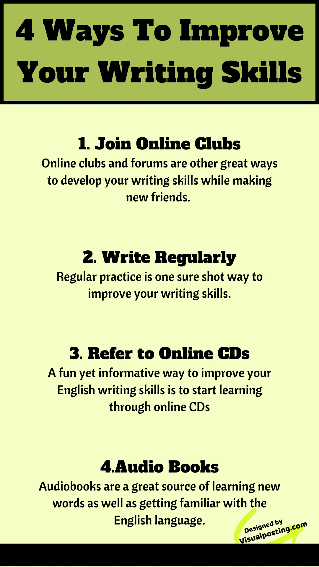 12 Ways to Improve Your Writing Skills - Creativity