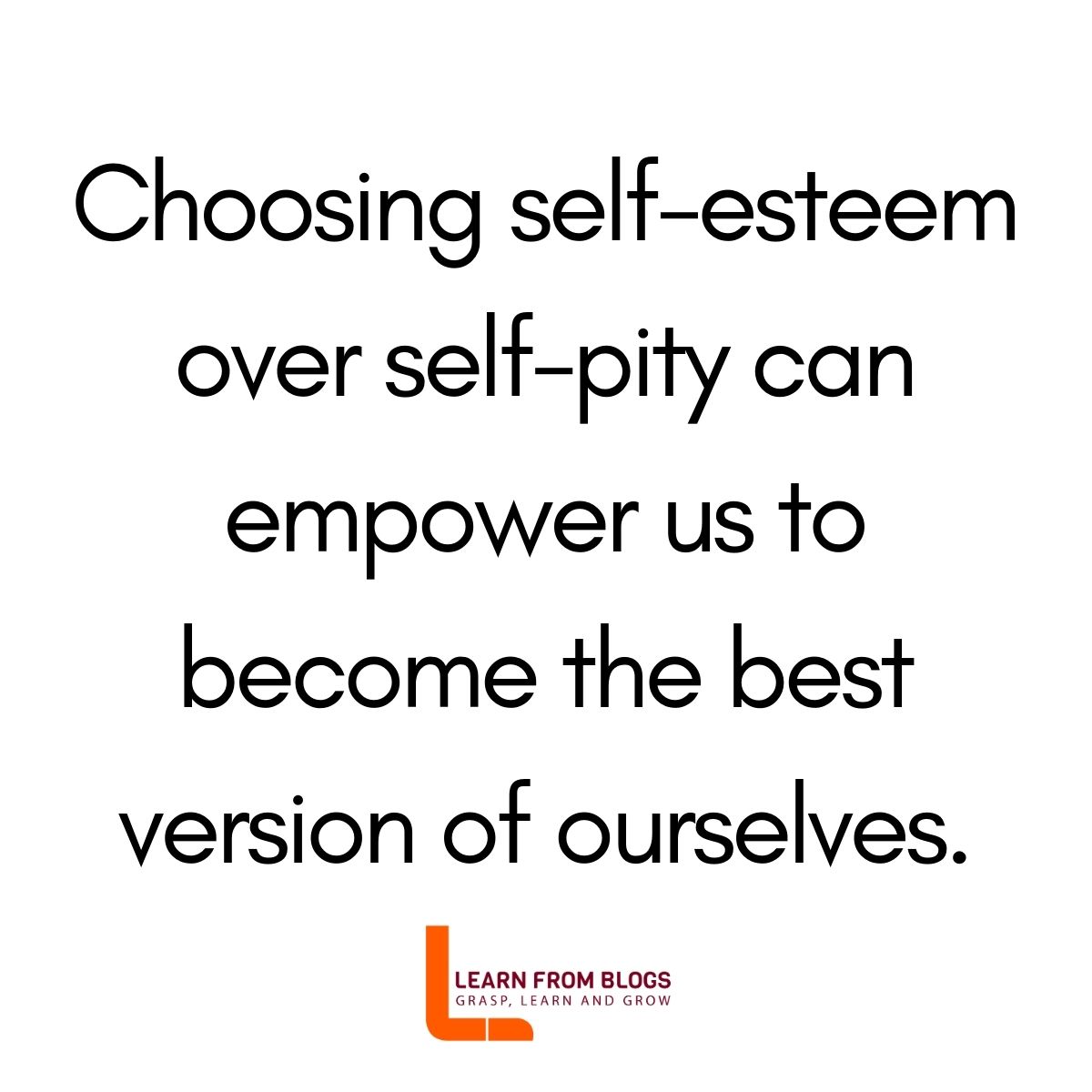 Self esteem 