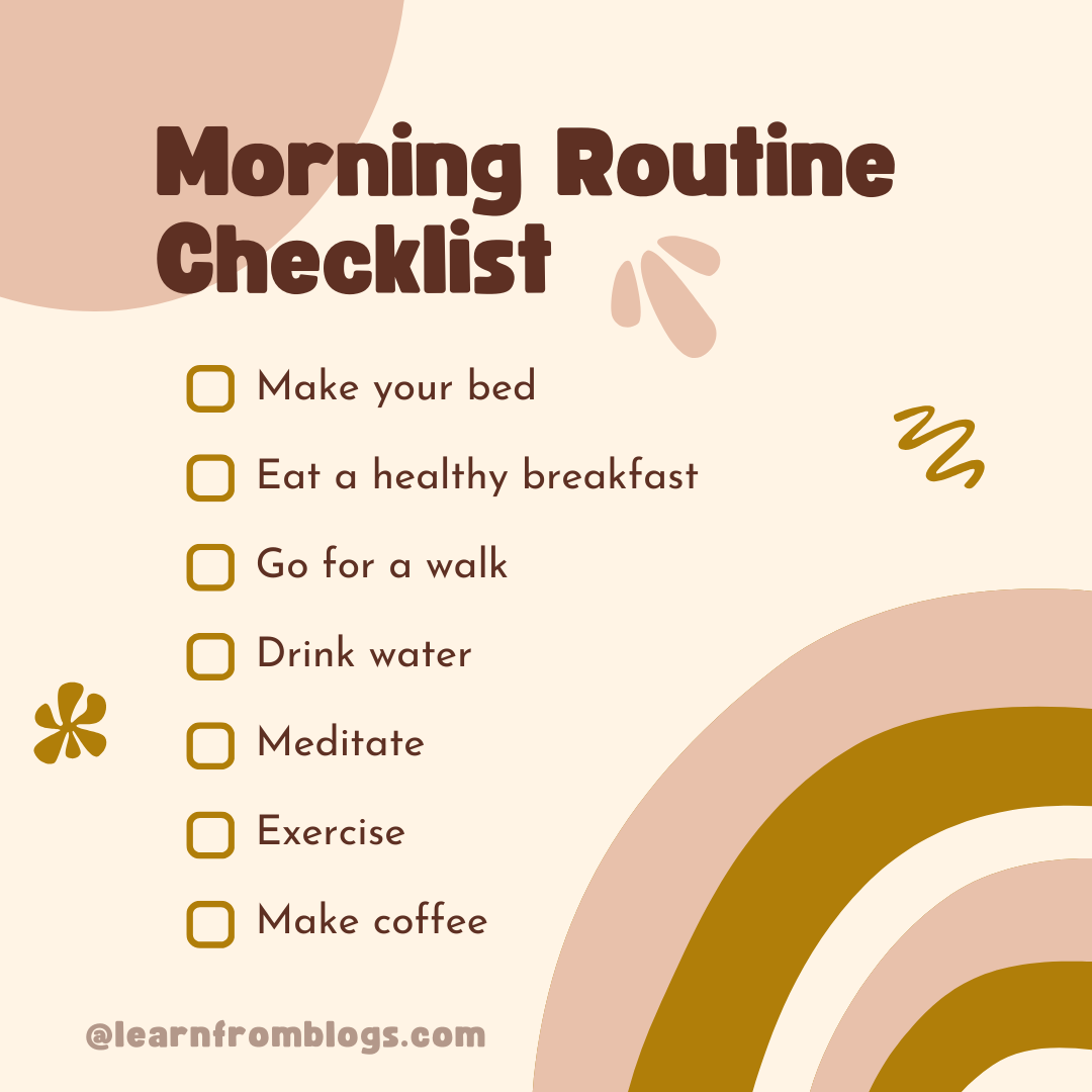 Beige Cute Checklist About Morning Routine Instagram Post.png